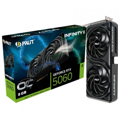 Видеокарта Palit RTX5060 INFINITY 2 OC (NE75060V19P1-GB2063L) 8Gb GDDR7 Видеокарта Palit RTX5060 INFINITY 2 OC (NE75060V19P1-GB2063L) 8Gb GDDR7