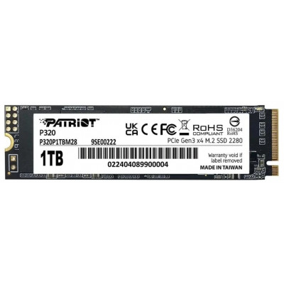 SSD M.2 PCI-E 1000Gb Patriot P320