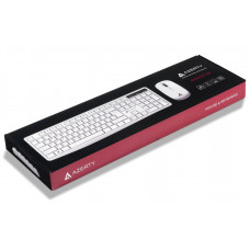 Комплект Кл+М Azerty Wireless AKM-01LW беспроводной 