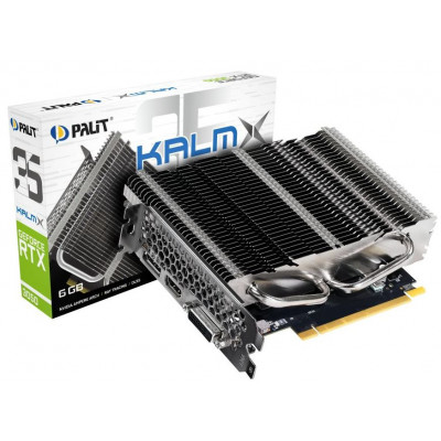Видеокарта Palit GeForce RTX3050 KalmX (NE63050018JE-1070H) 6Gb GDDR6