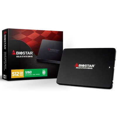 2.5'' SSD SATA  512 Gb Biostar (S160-512GB)