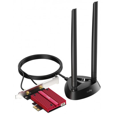 Беспроводной адаптер CUDY WE4000 Wi-Fi + Bluetooth PCI-E Беспроводной адаптер CUDY WE4000 Wi-Fi + Bluetooth PCI-E