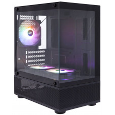 Корпус 1STPLAYER MIKU Mi2-A ARGB Black, 3x120mm ARGB fans, без БП