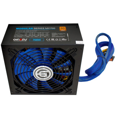 Блок питания 700W Ginzzu MC700 14CM 80+Bronze