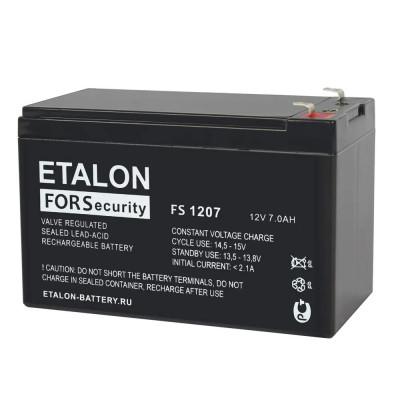Аккумуляторная батарея 12-7 ETALON FS