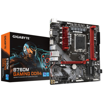 Мат. плата Gigabyte Socket 1700 LGA "B760M GAMING DDR4"
