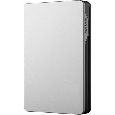 HDD External 2.5" 4000Gb Netac K338 Silver NT05K338N-004T-30SL