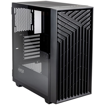 Корпус HIPER Gaming DB-1 BLACK, Window (без бп)