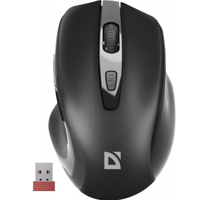Мышь Defender Prime MB-053 чёрная беспроводная