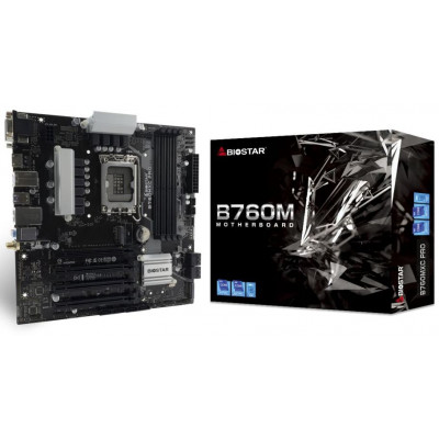 Мат. плата Biostar Socket 1700 LGA "B760MXC PRO"