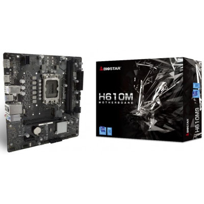 Мат. плата Biostar Socket 1700 LGA "H610MS"