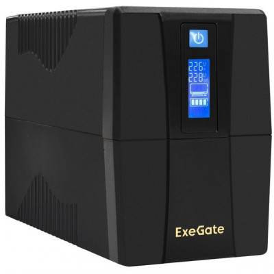 ИБП Exegate ULB-800.LCD.AVR.4C13 EX292775RUS 800VA/480W 4*C13