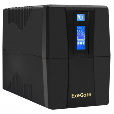 ИБП 600VA/360W Exegate LLB-600 SpecialPro Smart.LCD.AVR.2SH.RJ.USB EP285580RUS 2*Schuko