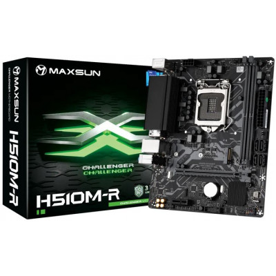 Мат. плата MAXSUN Socket 1200 LGA "MS-Challenger H510M-R V2"