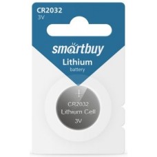 Элемент питания CR2032 (ТАБЛЕТКА) 3V Smartbuy 1B