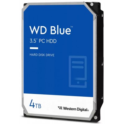 3.5'' HDD SATA 4000Gb Western Digital Caviar Blue (WD40EZAX)