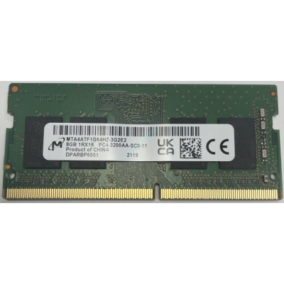SODIMM DDR-4 8192 Mb Micron MTA4ATF1G64HZ-3G2E2