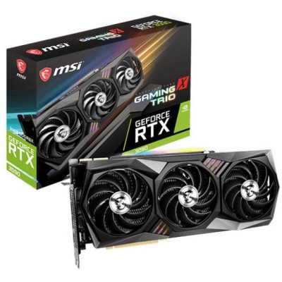 Видеокарта MSI GeForce RTX3090 (RTX 3090 GAMING X TRIO 24G) 24Gb GDDR6X