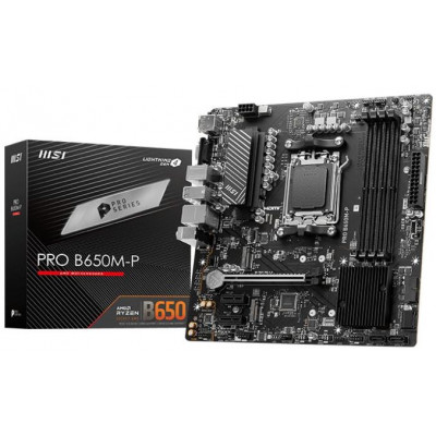 Мат. плата MSI Socket AM5 "PRO B650M-P"