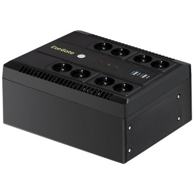 ИБП Exegate NEO NNB-850.LED.AVR.8SH.CH 850VA/510W EX295012RUS