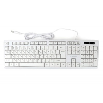 Клавиатура Gembird KB-8355U, USB, белая