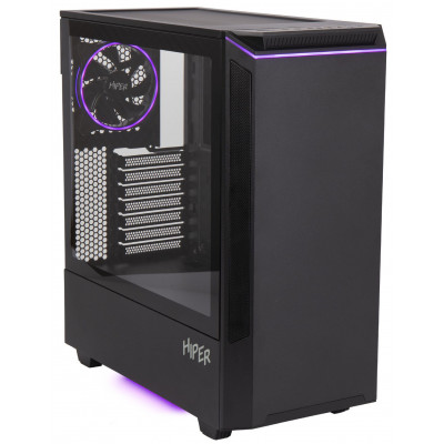 Корпус HIPER Gaming PB81 BLACK, Window (без бп)