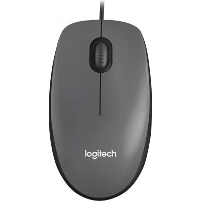 Мышь Logitech M90 Grey USB (910-001793)