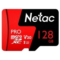 SDMicro 128Gb Netac SDXC Class 10 V30 UHS I U3 [NT02P500PRO-128G-R]