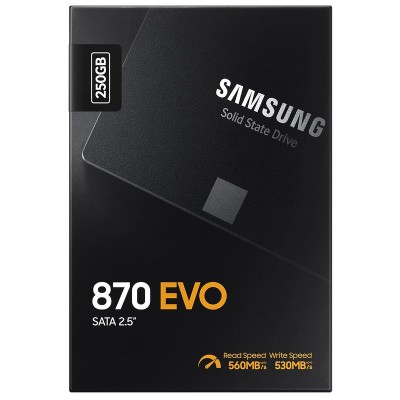 2.5'' SSD SATA 250Gb Samsung 870 EVO ( MZ-77E250BW )
