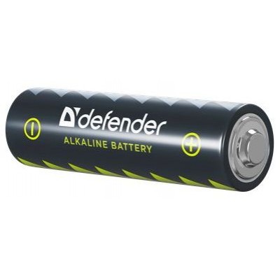 Батарейки Defender AA LR06-4B, в блистере 4 шт