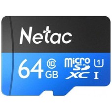 SDMicro  64Gb Netac SDXC Class 10 без адаптера NT02P500STN-064G-S