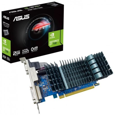 Видеокарта ASUS GeForce GT730 (GT730-SL-2GD3-BRK-EVO ) 2Gb GDDR3