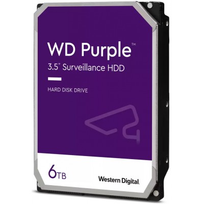 3.5'' HDD SATA 6000 Gb WD Caviar Purple (WD63PURZ)