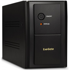 ИБП Exegate UNB-1000.LED.AVR.EURO.RJ.USB 1000VA/650W Black EP212518RUS