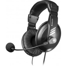 Наушники + микрофон Defender Gryphon 750 черный, кабель 2 м