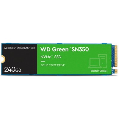 SSD M.2 PCI-E 240Gb WD Green SN350 WDS240G2G0C