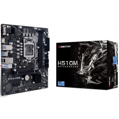 Мат. плата Biostar Socket 1200 LGA "H510MH 2.0"