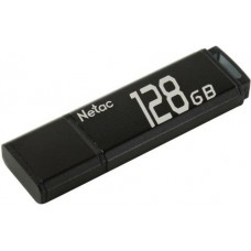 USB Flash Drive 128Gb Netac U351 NT03U351N-128G-20BK USB 2.0 Алюминиевый black