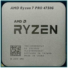Процессор AMD Socket AM4 Ryzen 7 PRO 4750G 3.6Ghz (100-100000145MPK) MPK, кулер - есть
