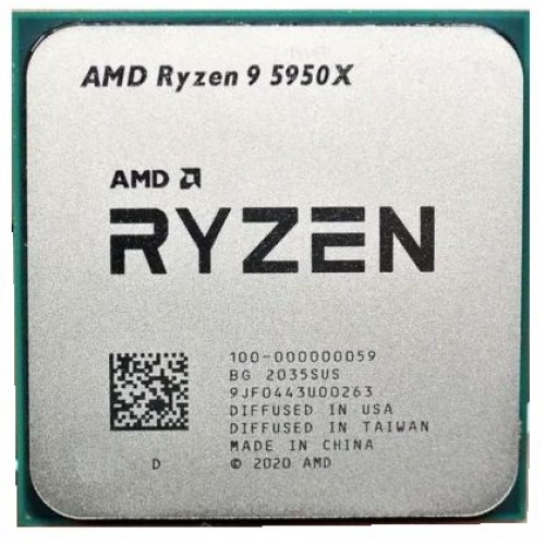 AMD Ryzen 9 5950X / 3.4 GHz processor - OEM - 100-000000059 - CPUs 