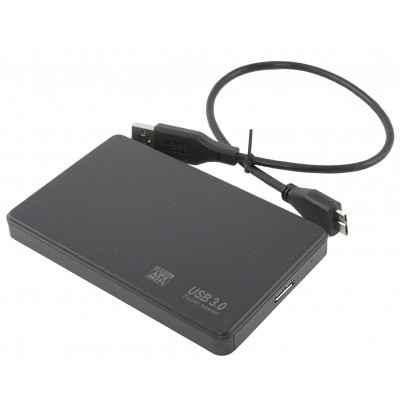 Внешний корпус 2,5" для HDD SATA USB 3.0 черный