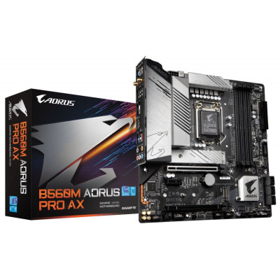 Мат. плата Gigabyte Socket 1200v3 LGA "B560M AORUS PRO AX"