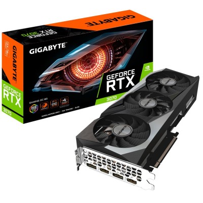 Видеокарта Gigabyte GeForce RTX3070 GAMING 2.0 (GV-N3070GAMING OC-8GD 2.0) 8Gb GDDR6 (LHR)
