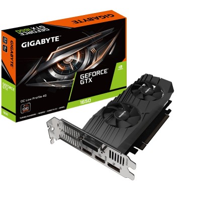 Видеокарта Gigabyte GeForce GTX1650 (GV-N1656OC-4GL) 4Gb GDDR6