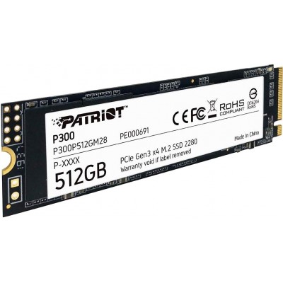 SSD M.2 PCI-E 512Gb Patriot P300 Series ( P300P512GM28 )