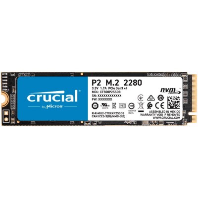 SSD M.2 PCI-E 500Gb Crucial P2 Series ( CT500P2SSD8 )