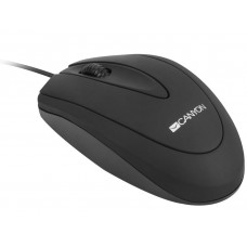 Мышь Canyon CNE-CMS1 optical Mouse with 3 buttons, DPI 1000, Black