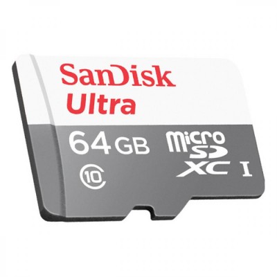 SDMicro  64Gb SanDisk (Ultra Android) SDHC (Class 10) EEDFSDSQUNS064GGN3MN