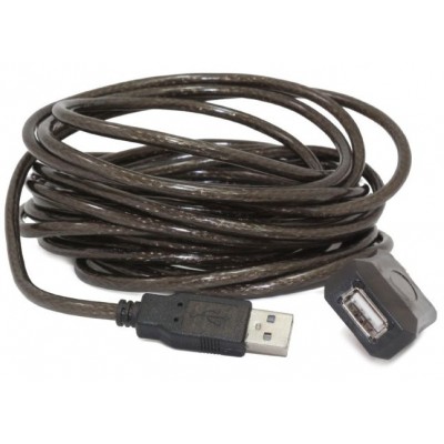 Активный USB удлинитель Gembird, 10м. Черный UAE-01-10M