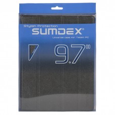 Чехол для планшета 9.7'' SUMDEX TCH-974BK Эко кожа/Пластик (черный)